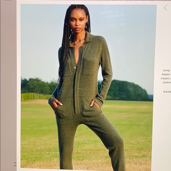 Nwt Nakedcashmere Aspen Jumpsuit 